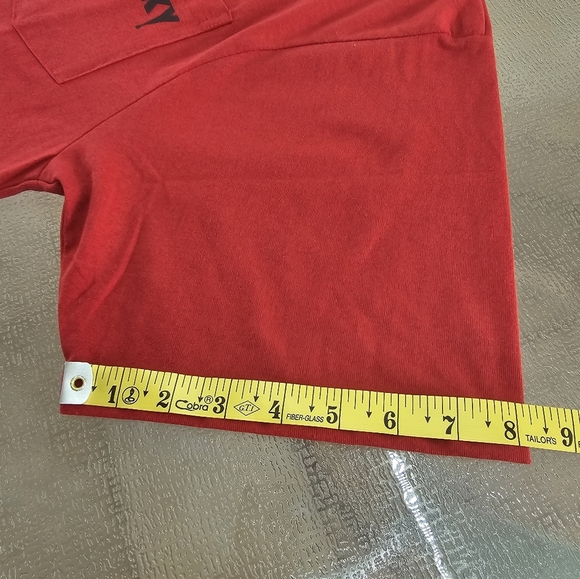 Chucky Men's Horror Graphic Pocket Tee Red XL 90s Retro Scary Movie Streetwear - Picture 12 of 12